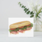 Deli Sandwich Briefkaart (Staand voorkant)