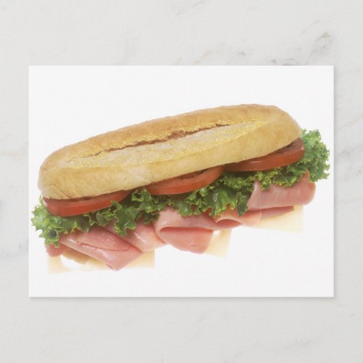 Deli Sandwich Briefkaart (Voorkant)