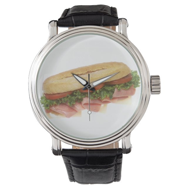 Deli Sandwich Horloge (Voorkant)