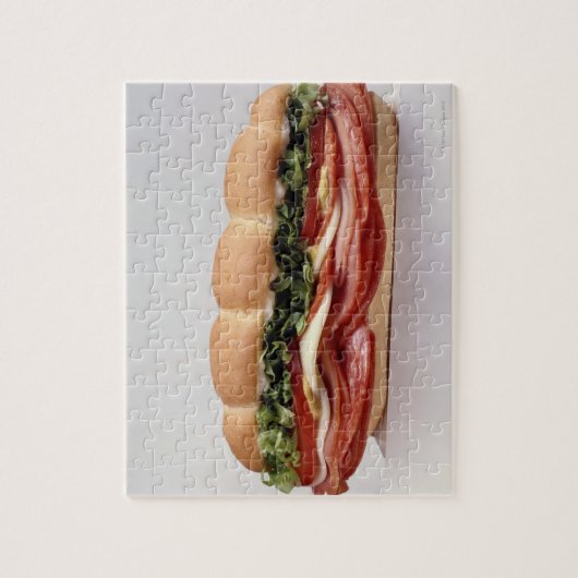 Deli sandwich legpuzzel (Verticaal)