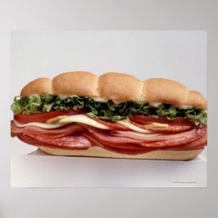 Deli sandwich poster