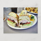 Deli Sandwiches Briefkaart (Voorkant)