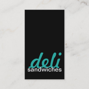 deli sandwiches punch card klantenkaartje