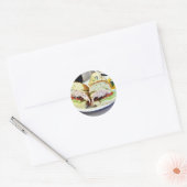 Deli Sandwiches Ronde Sticker (Envelop)