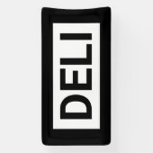 DELI SIGN BANNER (Verticaal)