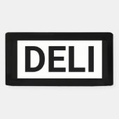 DELI SIGN BANNER (Horizontaal)