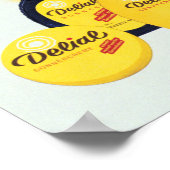 DELIAL Fantastisch klittenband Sun Tan Lotion Germ Poster (Hoek)