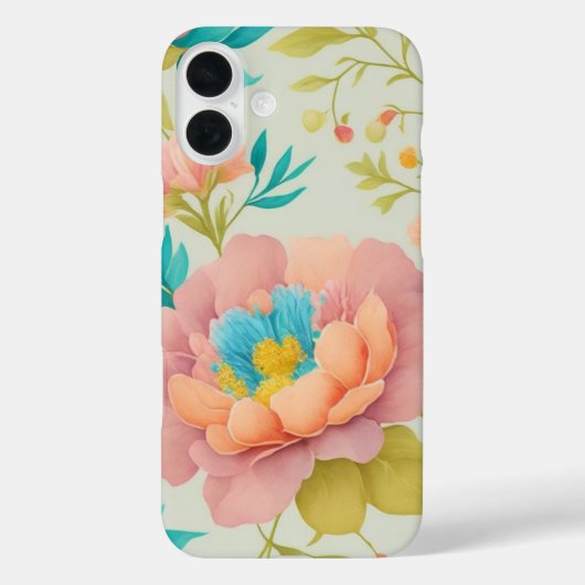 Delicaat bloemenpatroon - behandel jezelf of geef  Case-Mate iPhone case (Achterkant)