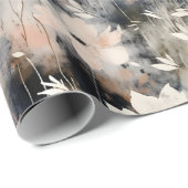 Delicaat bloemmotief cadeaupapier (Rol Hoek)