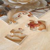  delicaat bloemmotief. legpuzzel (Zijkant)