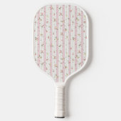 Delicaat bloemmotief pickleball paddle (Achterkant)