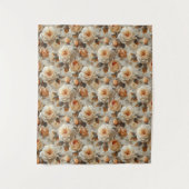  delicaat bloemmotief. wandkleed (Voorkant)