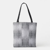 Delicaat grijs tote bag (Achterkant)
