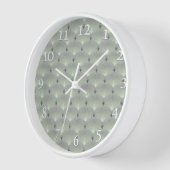 Delicaat groen en grijs, art deco.  (Hoek)