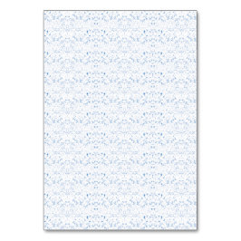 Delicaat, lichtblauw patroon zich herhalend op kaart