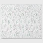 Delicaat pastel patroon cadeaupapier (Vlak)