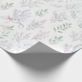 Delicaat pastelpatroon cadeaupapier (Hoek)