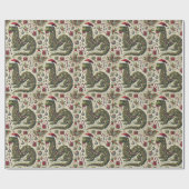 Delicaat versierd cadeaupapier (Vlak)
