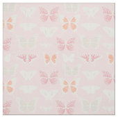 Delicaat vlinderpatroon stof (Swatch)