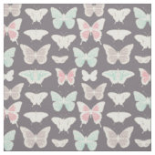 Delicaat vlinderpatroon stof (Swatch)