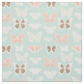 Delicaat vlinderpatroon stof (Swatch)