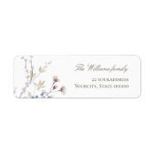 delicaat wild Retouradres label (Voorkant)