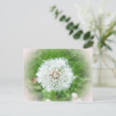 delicaat wit bloesem briefkaart (Staand voorkant)