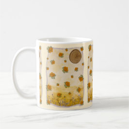 Delicado Laranja Autoral Céu Sonhador Design Koffiemok