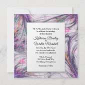 Delicate Amore Wedding Invitations Kaart (Voorkant)