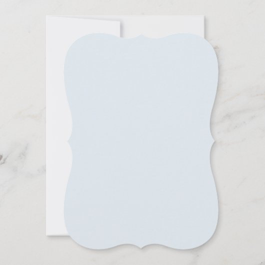 Delicate Angel Wings Blue Bow Baptism Kaart (Achterkant)