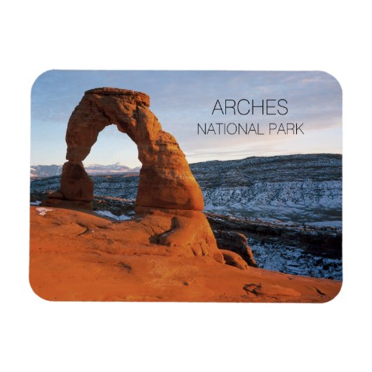 Delicate Arch, Arches National Park, Moab, Utah Magneet (Horizontaal)