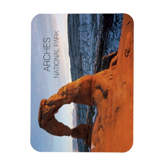 Delicate Arch, Arches National Park, Moab, Utah Magneet (Verticaal)