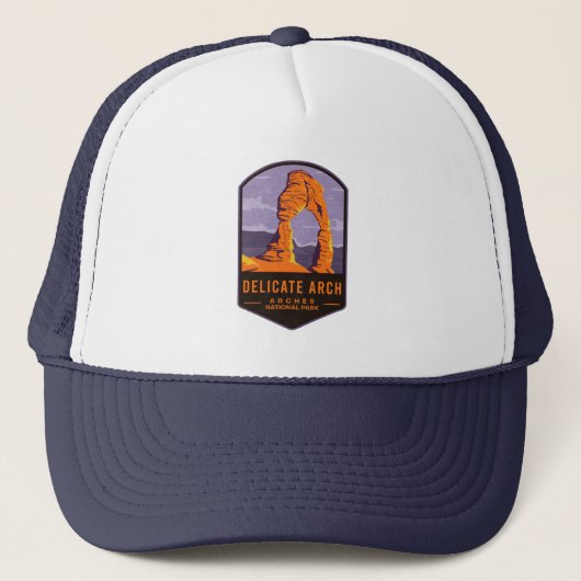 Delicate Arch Arches National Park Trucker Pet (Voorkant)