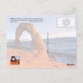 Delicate Arch, Arches National Park, Utah Briefkaart (Achterkant)