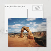 Delicate Arch, Arches National Park, Utah Briefkaart (Voorkant / Achterkant)