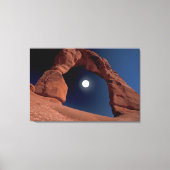 Delicate Arch | Arches National Park Utah Canvas Afdruk (Voorkant)