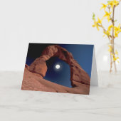 Delicate Arch | Arches National Park Utah Kaart (Gele Bloem)