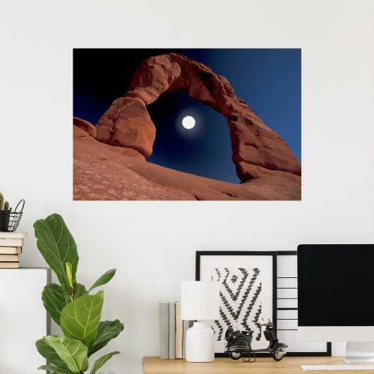 Delicate Arch | Arches National Park Utah Poster (Thuiskantoor)