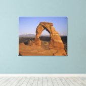 Delicate Arch, Arches National Park, Utah, Verenig Canvas Afdruk (Insitu (Houten vloer))
