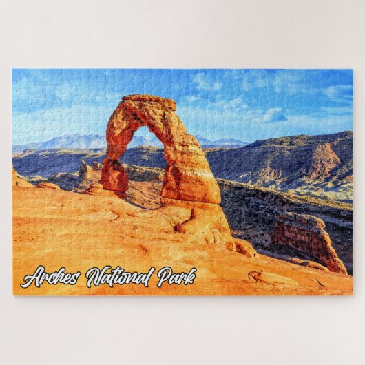 Delicate Arch, Arches National Park, Verenigde Sta Legpuzzel (Horizontaal)
