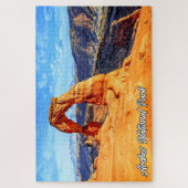 Delicate Arch, Arches National Park, Verenigde Sta Legpuzzel (Verticaal)