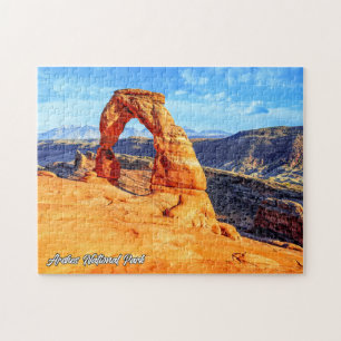 Delicate Arch, Arches National Park, Verenigde Sta Legpuzzel