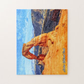 Delicate Arch, Arches National Park, Verenigde Sta Legpuzzel (Verticaal)