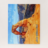 Delicate Arch, Arches National Park, Verenigde Sta Legpuzzel (Verticaal)