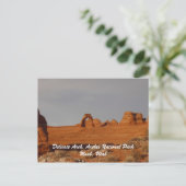 Delicate Arch Briefkaart (Staand voorkant)