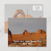 Delicate Arch Briefkaart (Voorkant / Achterkant)