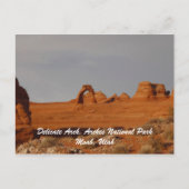 Delicate Arch Briefkaart (Voorkant)
