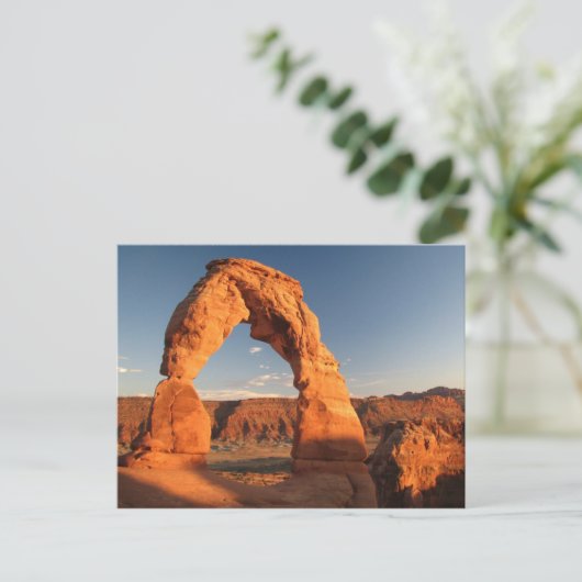 Delicate Arch Briefkaart (Staand voorkant)