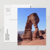 Delicate Arch Briefkaart (Voorkant / Achterkant)