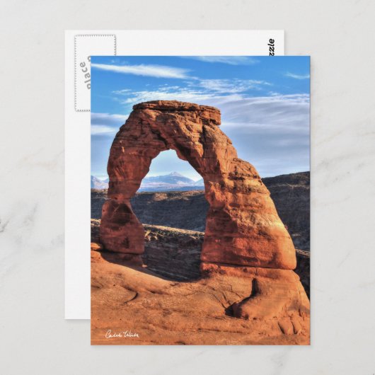 Delicate Arch Briefkaart (Voorkant / Achterkant)